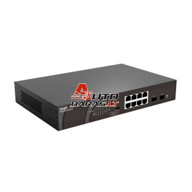 10 prievadų komutatorius Ruijie RG-ES110GDS-P (PoE) 10 prievadų komutatorius Ruijie RG-ES110GDS-P (PoE)