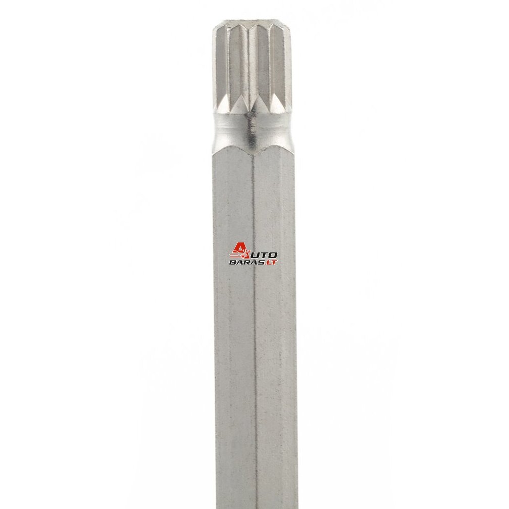 SATA 1/2" Galvutė su 100L SPLINE antgaliu (prailginta) 1