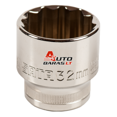 SATA 1/2" Galvutė 12-kampė