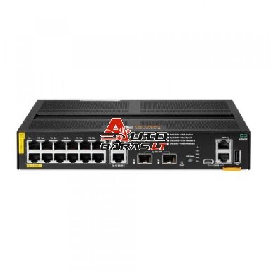 12 prievadų komutatorius HP Aruba CX 6200 R8Q72A (12x PoE+, 2x10G SFP, L3, 139W)
