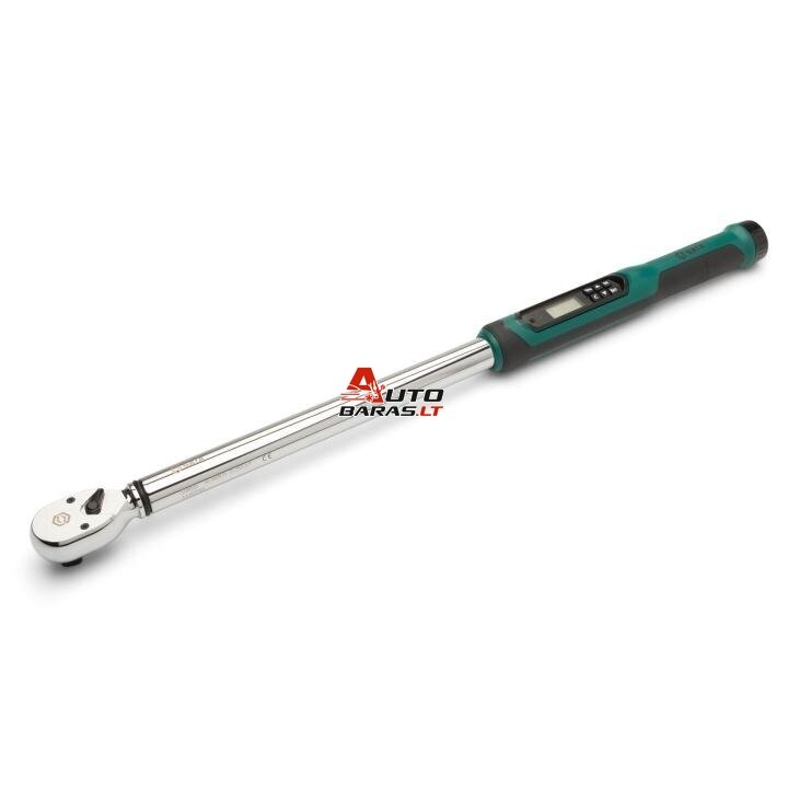 SATA 1/2" Dinamometrinis raktas profesionalus skaitmeninis 34-340Nm su kampo matavimo funkcija
