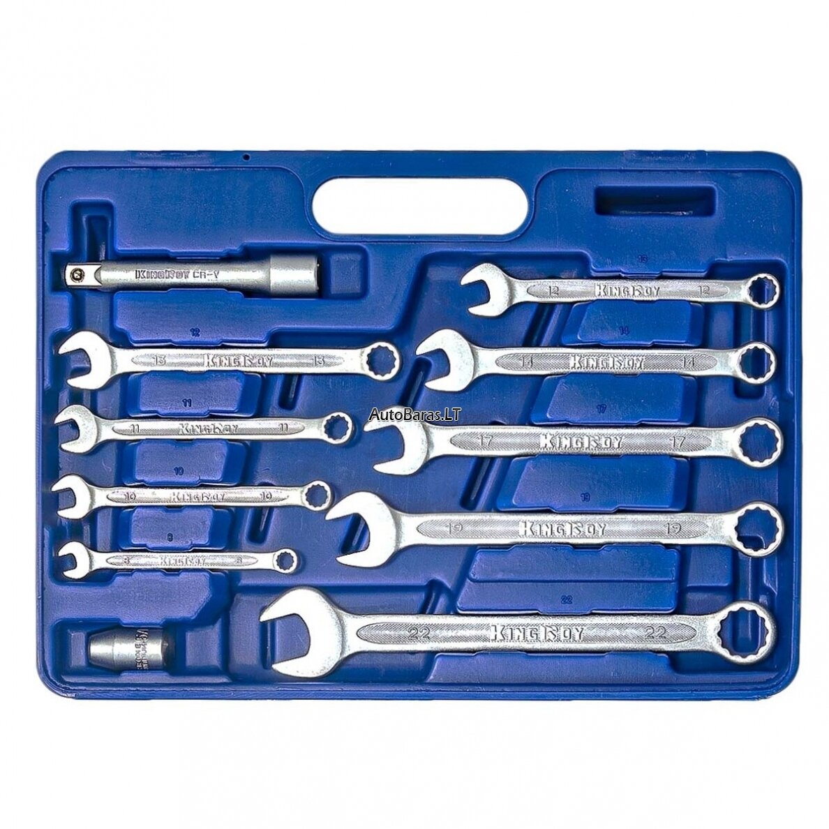 1/4" + 1/2" Galvučių ir raktų rinkinys 82vnt. 4