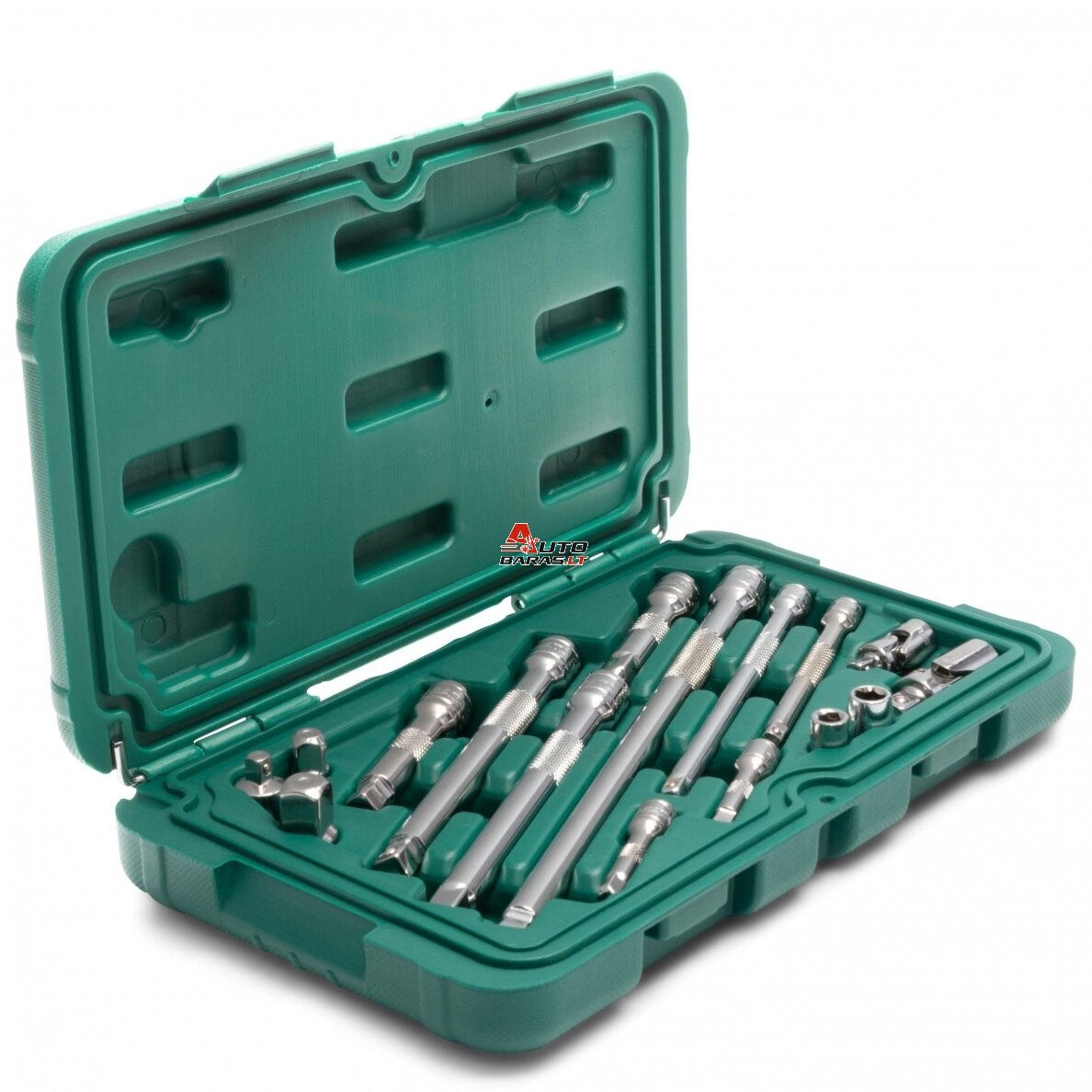 SATA 1/4''+3/8'' Adapterių ir priedų rinkinys 16vnt. 1