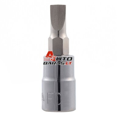 SATA 1/4" Galvutė su 37L plokščiu antgaliu