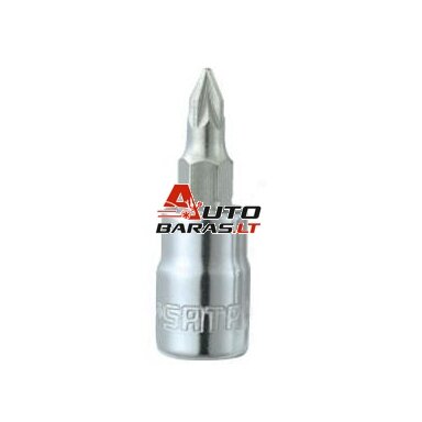 SATA 1/4" Galvutė su 37L POZI-DRIVE antgaliu SATA 1/4" Galvutė su 37L POZI-DRIVE antgaliu