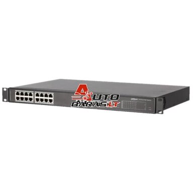 16 prievadų, 16 PoE prievadų komutatorius Dahua PFS4218-16ET-190 (L2, 2xSFP, 2xGigabit, 190W) 16 prievadų, 16 PoE prievadų komutatorius Dahua PFS4218-16ET-190 (L2, 2xSFP, 2xGigabit, 190W)