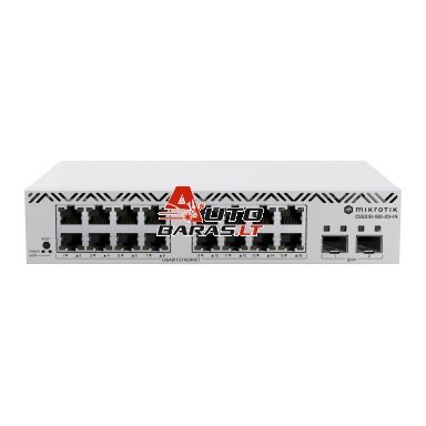 16 prievadų komutatorius MikroTik Cloud Smart Switch CSS318-16G-2S+IN 16 prievadų komutatorius MikroTik Cloud Smart Switch CSS318-16G-2S+IN