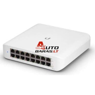 16 prievadų komutatorius Ubiquiti Unifi USW-LITE-16-POE 16 prievadų komutatorius Ubiquiti Unifi USW-LITE-16-POE