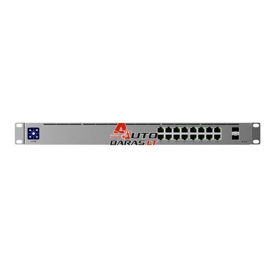 18 prievadų, 16 PoE komutatorius UTEPO UniFi USW-16-POE-EU
