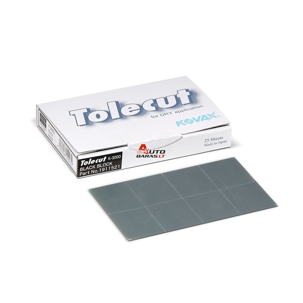 KOVAX Šlifavimo lapelis Tolecut 29 x 38mm 1/8 6