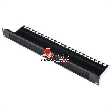 19" kabelių tvarkymo panelė-šepetėlis LK-CM-26 (1U)