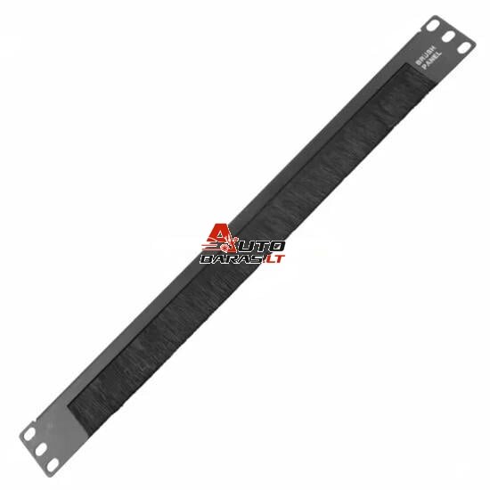 19" kabelių tvarkymo panelė-šepetėlis LK-CM-30 (1U)