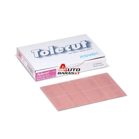 KOVAX Šlifavimo lapelis Tolecut 29 x 38mm 1/8 4