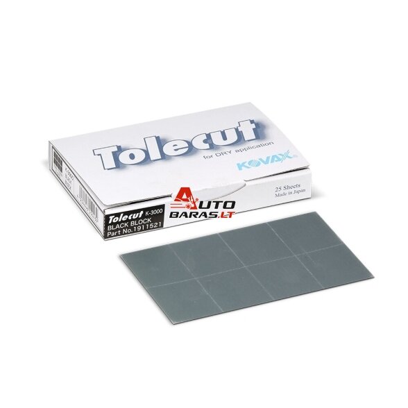 KOVAX Šlifavimo lapelis Tolecut 29 x 38mm 1/8 6