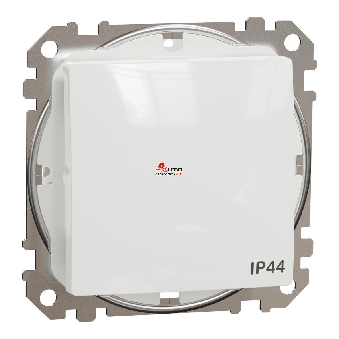 1 klavišo jungiklis Schneider Sedna Design SDD211+C4917101 (baltas, IP44)
