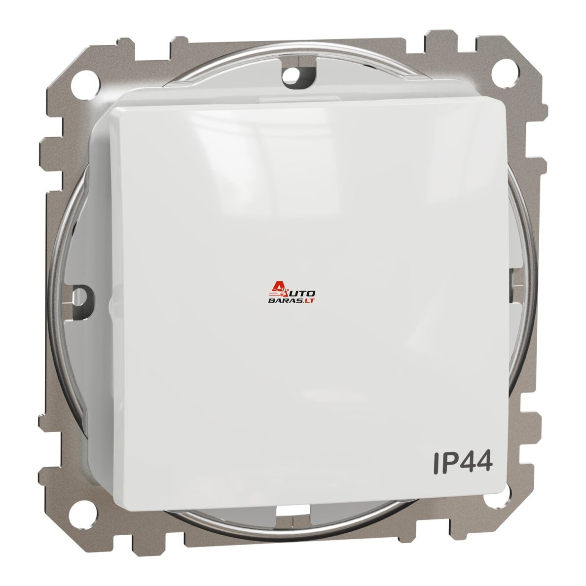 1 klavišo perjungiklis Schneider Electric Sedna Design SDD211106 (IP44, baltas)