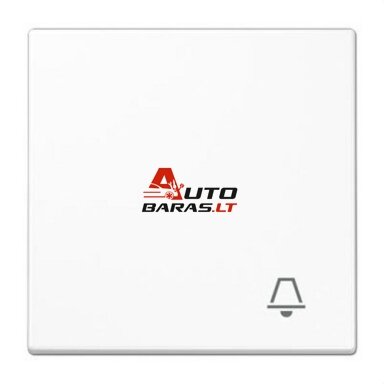 1 kl. apdaila su skambučio simboliu LS990 JUNG LS990KWW (balta) 1 kl. apdaila su skambučio simboliu LS990 JUNG LS990KWW (balta)
