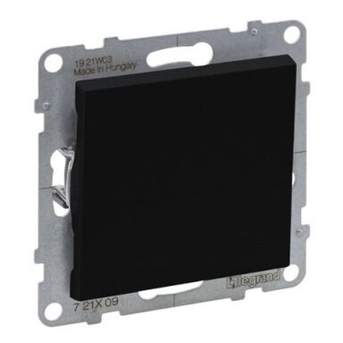1 kl. juodas mygtukas Suno Legrand 721409 1 kl. juodas mygtukas Suno Legrand 721409