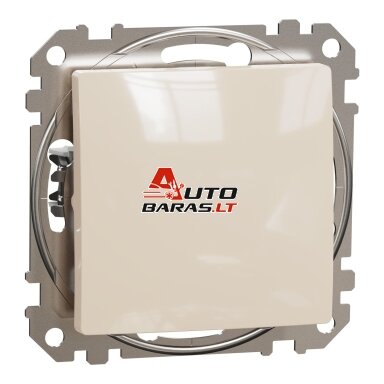 1 klavišo jungiklis Schneider Sedna Design SDD112101 (kreminis)
