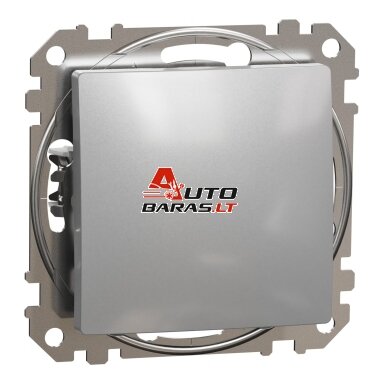 1 klavišo jungiklis Schneider Sedna Design SDD113111 (aliuminis)