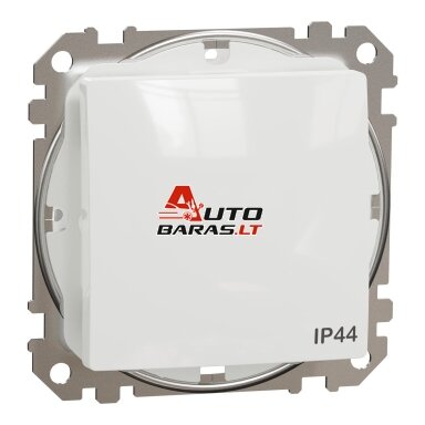 1 klavišo jungiklis Schneider Sedna Design SDD211+C4917101 (baltas, IP44)