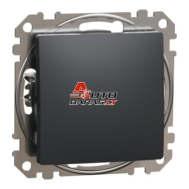 1 klavišo kryžminis perjungiklis Schneider Electric Sedna Design SDD114107 (antracitas)