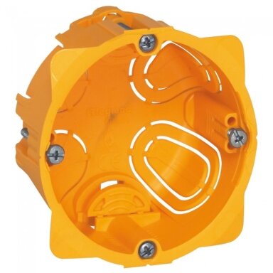1 vietos dėžutė į gipsą - 50mm Legrand 080051 1 vietos dėžutė į gipsą - 50mm Legrand 080051
