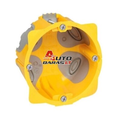 1 vietos dėžutė į gipsą atspari vandeniui - 40mm Legrand 080021 1 vietos dėžutė į gipsą atspari vandeniui - 40mm Legrand 080021