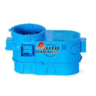1 vietos dėžutė į gipsą Simet SE2x60G (80mm, mėlyna, behalogenė, IP20) 1 vietos dėžutė į gipsą Simet SE2x60G (80mm, mėlyna, behalogenė, IP20)