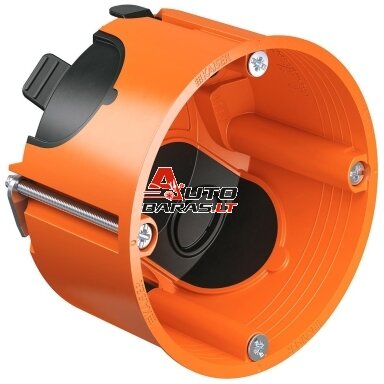 1 vt. dėžutė į gipsą su membranomis Kaiser K9263-22 (49mm gylio)