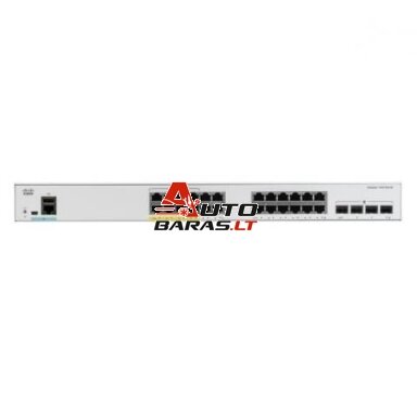 24 prievadų komutatorius CISCO Catalyst C1000-24T-4G-L 24 prievadų komutatorius CISCO Catalyst C1000-24T-4G-L