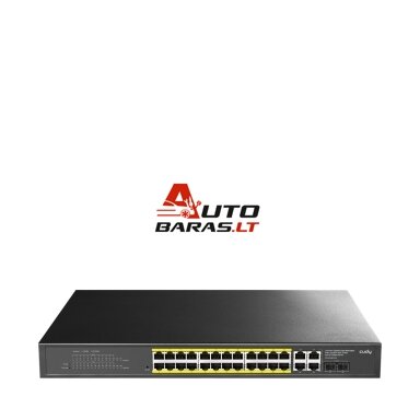 24 prievadų komutatorius Cudy GS1028EPS2 (24x 1G PoE, 2x 1G SFP) 24 prievadų komutatorius Cudy GS1028EPS2 (24x 1G PoE, 2x 1G SFP)