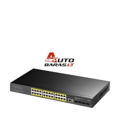 24 prievadų valdomas komutatorius CUDY GS5024PS4-400W 24 prievadų valdomas komutatorius CUDY GS5024PS4-400W