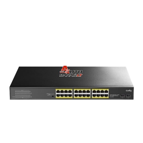 24 prievadų komutatorius CUDY GS1028PS2