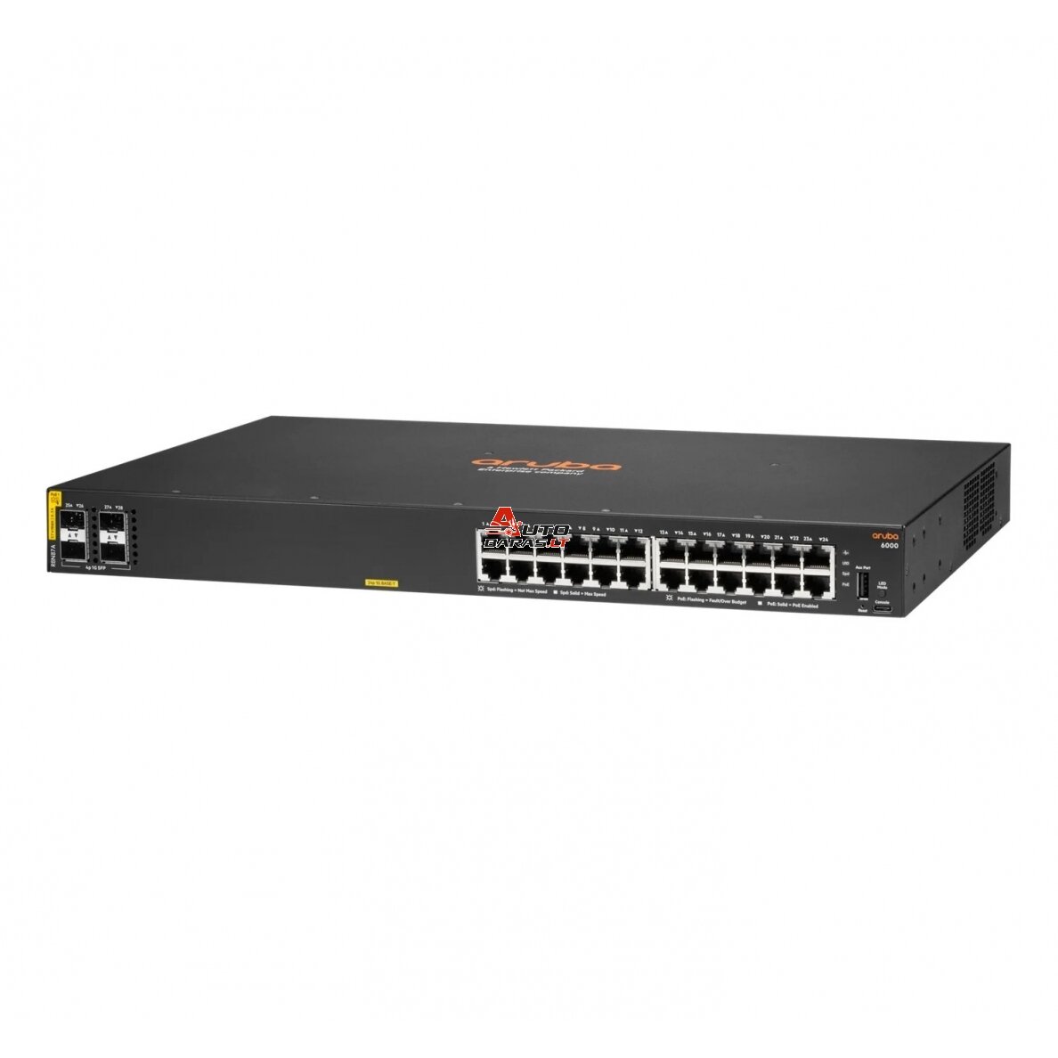 28 prievadų komutatorius HPE R8N87A Aruba 6000