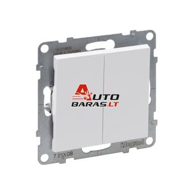 2 kl. baltas perjungiklis Suno Legrand 721108