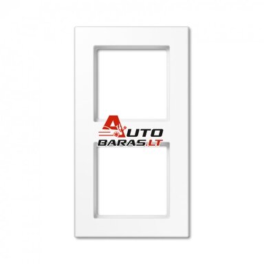 2 slot frame JUNG AC582WW (white)