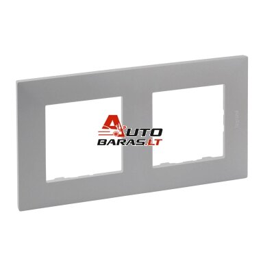 2 v. rėmelis Niloe Step Legrand 863392 (aluminio spalva) 2 v. rėmelis Niloe Step Legrand 863392 (aluminio spalva)