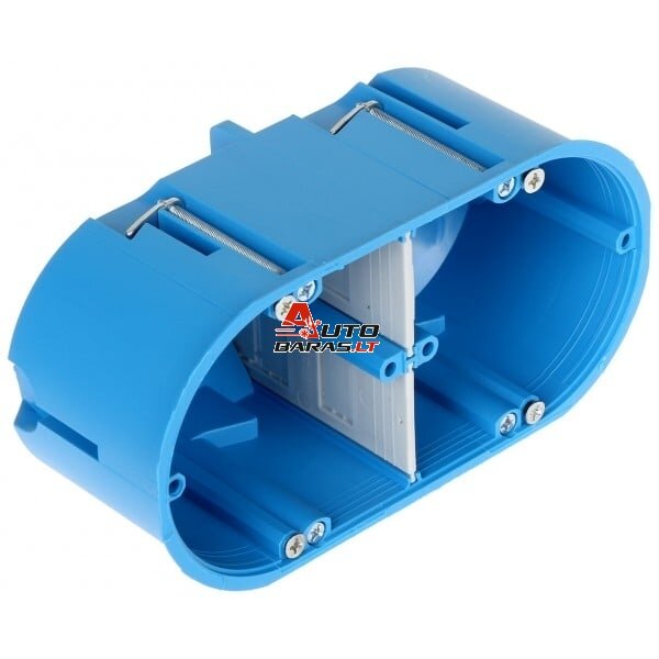 2 vt. dėžutė į gipsą Simet P2x60D (63mm gylio)