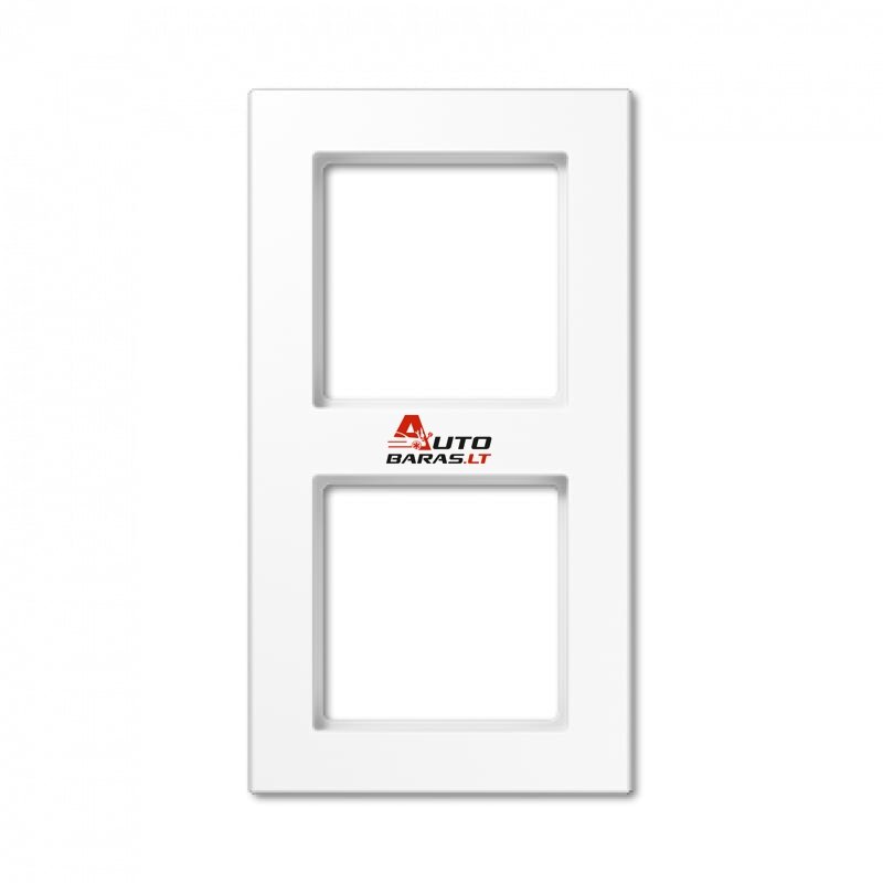 2 slot frame JUNG AC582WW (white)