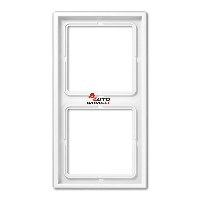 2 v. rėmelis LS990 JUNG LS982WW (baltas)