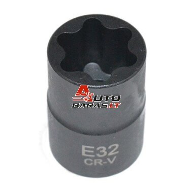3/4" Smūginė galvutė E32