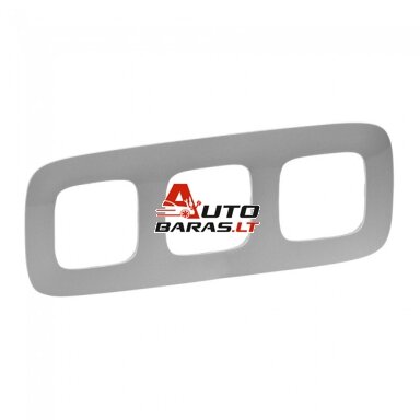 3 v. rėmelis Allure Legrand 754393 (aluminium spalva)