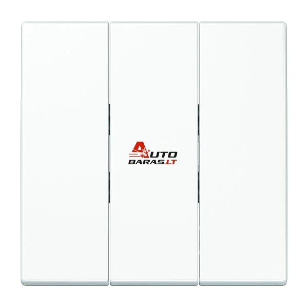 3 kl. apdaila LS990 JUNG LS993BFWW (balta)