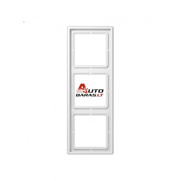 3 v. rėmelis LS990 JUNG LS983WW (baltas)