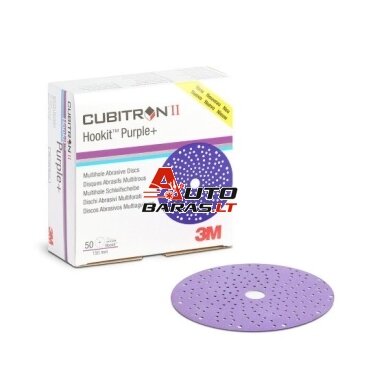 3M Cubitron II Hookit 737U Multihole šlifavimo diskas 150 mm, 50 vnt. 3M Cubitron II Hookit 737U Multihole šlifavimo diskas 150 mm, 50 vnt.