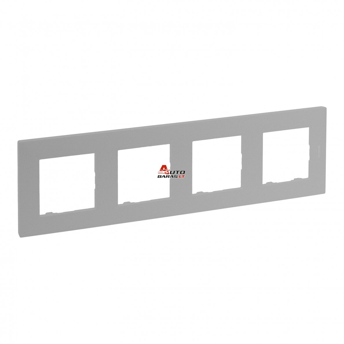 4 v. rėmelis Niloe Step Legrand 863394 (aluminio spalva)