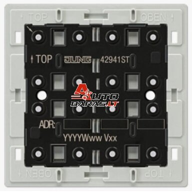 4-gang push-button module JUNG 42941ST