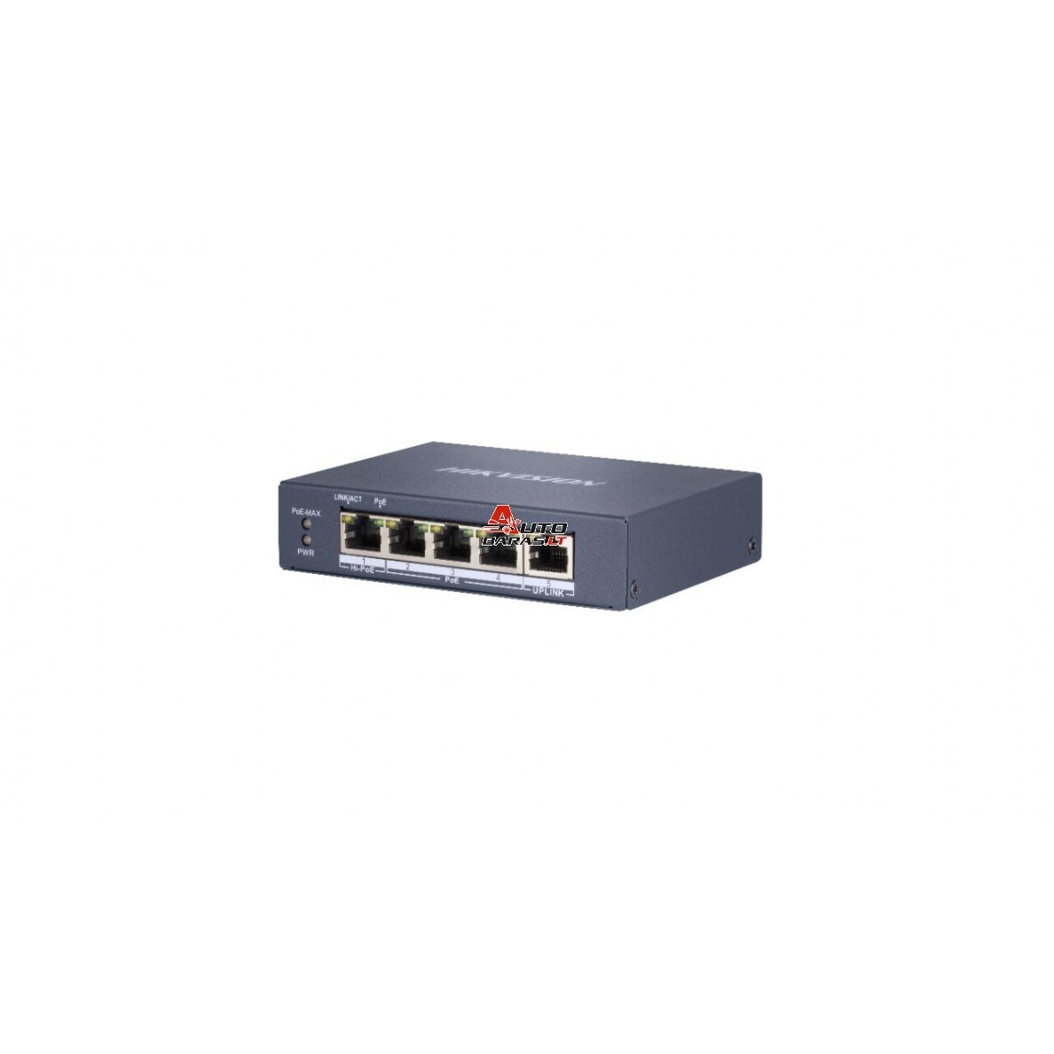 5 prievadų, 3 PoE prievadų komutatorius Hik-vision DS-3E0505HP-E