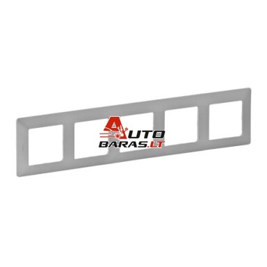 5 vt. rėmelis Valena Life Legrand Life 754135 (aluminio spalva)
